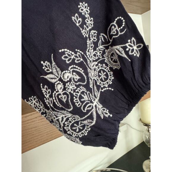 Farm Rio Jackie Embroidered Romper - Picture 4 of 7